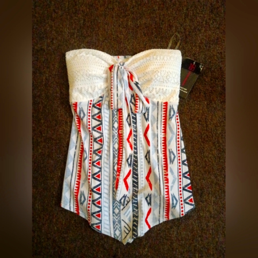 Strapless shirt